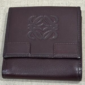 Loewe Vintage Mens Leather Wallet